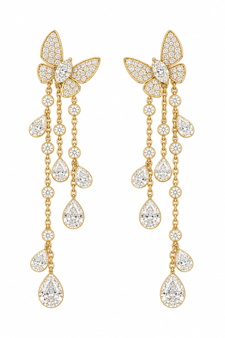 Butterfly Rain Earrings