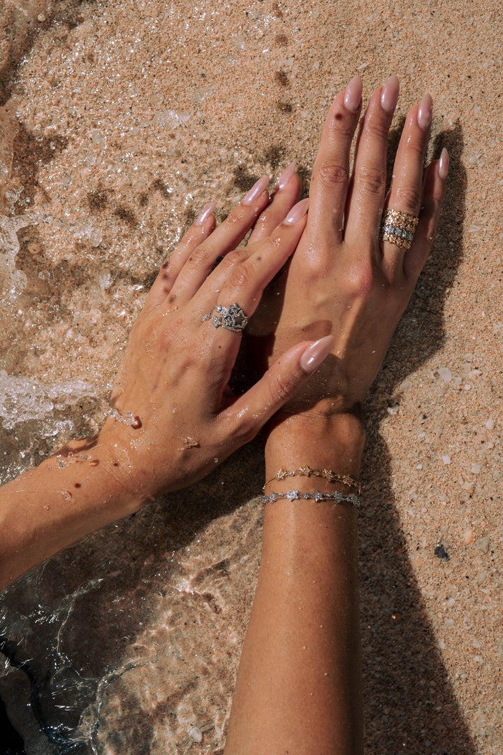 Stars Stack Ring