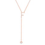 Load image into Gallery viewer, Initial Heart Lariat
