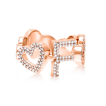 Load image into Gallery viewer, Linked-Hearts Ring
