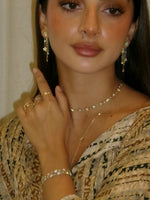 Load image into Gallery viewer, Shooting Star Cluster Earrings
