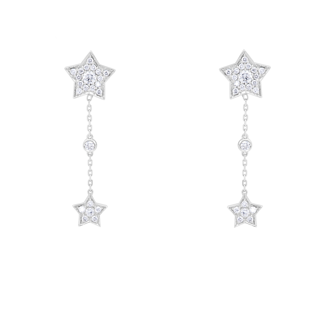 Shooting Star Cluster Earrings