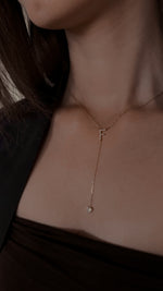 Load image into Gallery viewer, Initial Heart Lariat
