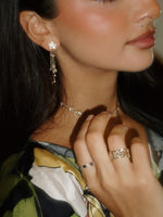 Load image into Gallery viewer, Shooting Star Cluster Earrings
