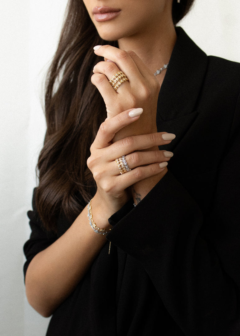 Stars Stack Ring