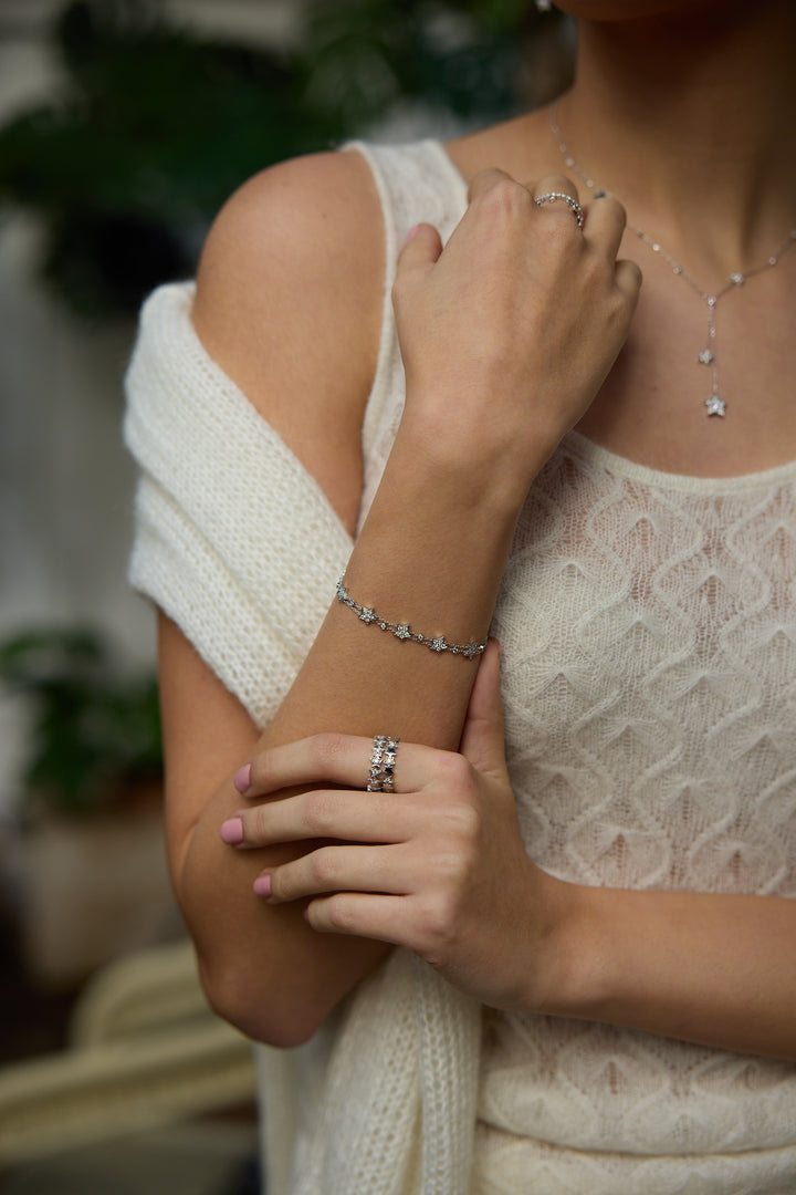 Stars Stack Ring