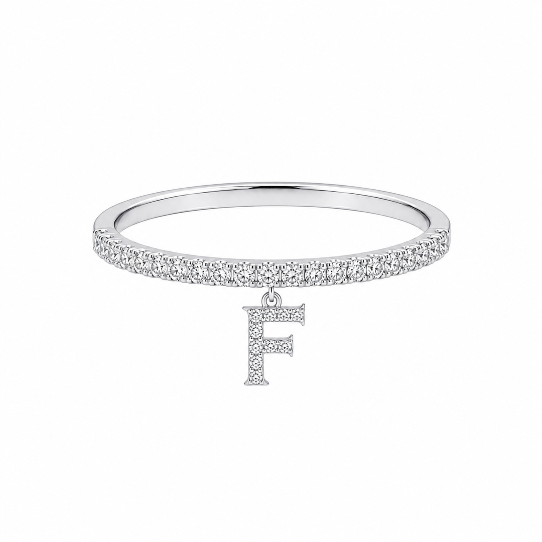 Initial Drop Ring (1 letter)