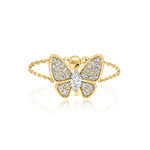 Load image into Gallery viewer, Butterfly Chain Ring

