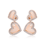 Load image into Gallery viewer, Linked-Hearts Earrings
