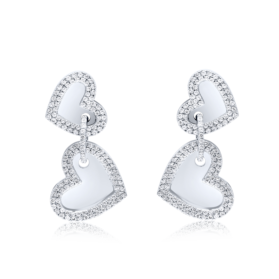 Linked-Hearts Earrings