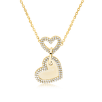 Load image into Gallery viewer, Linked-Hearts Necklace
