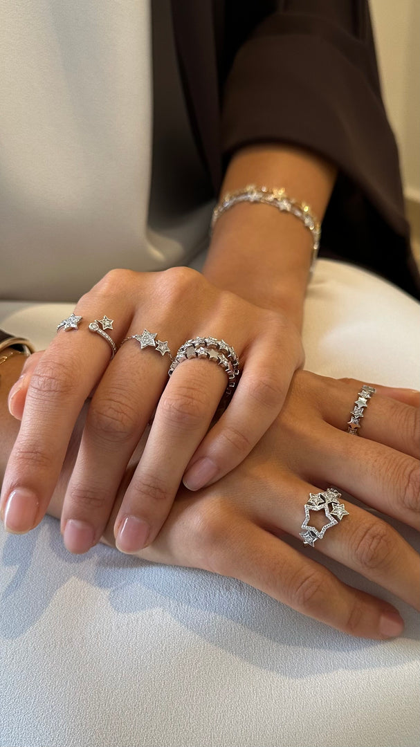 Double Star Chain Ring