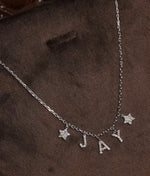 Load image into Gallery viewer, Initial Necklace (5 letters)