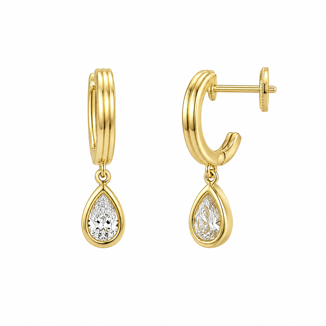 Classic Drop Hoops