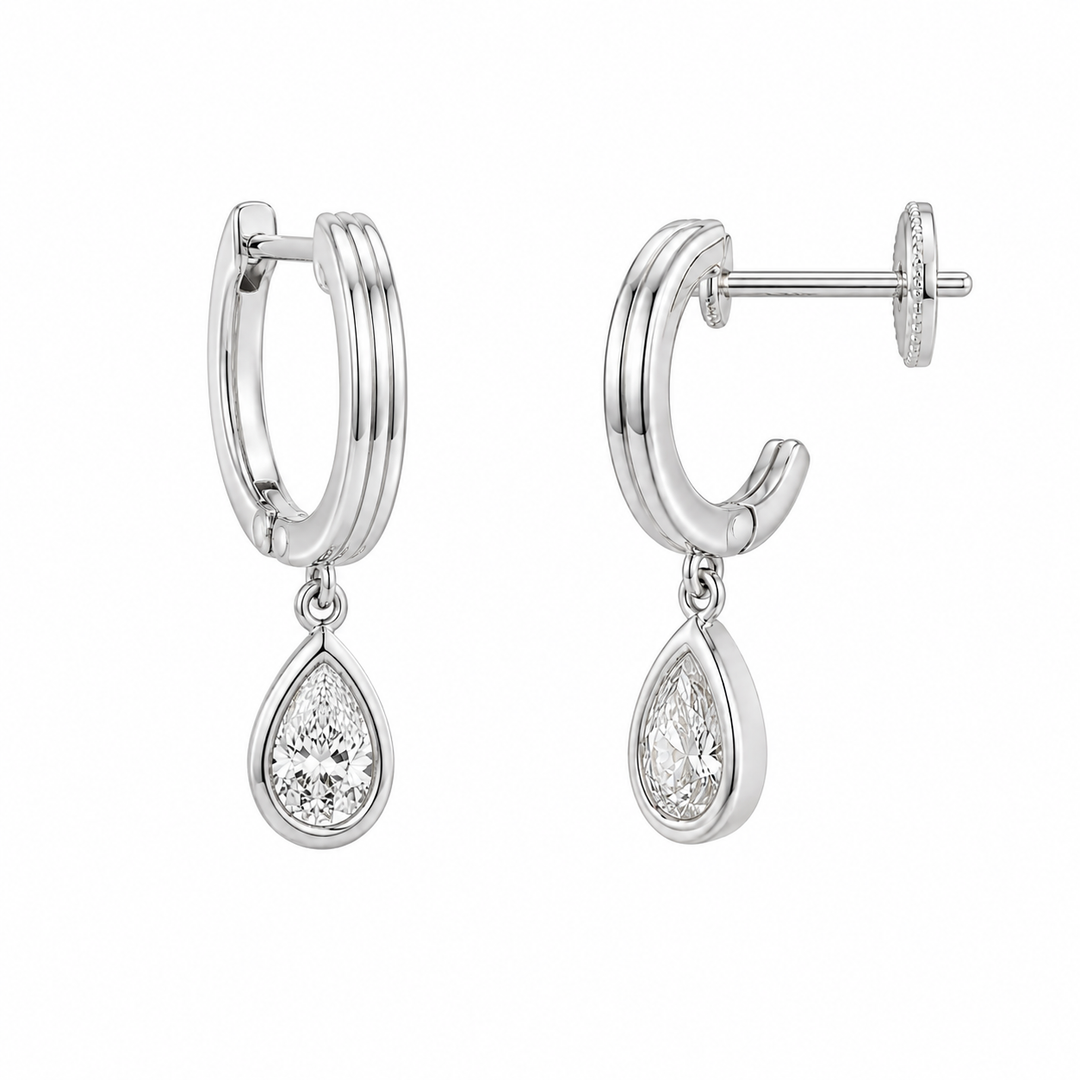 Classic Drop Hoops