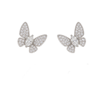 Load image into Gallery viewer, Butterfly Stud Earrings