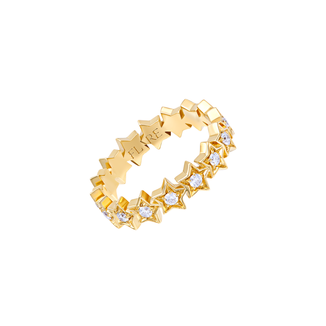 Stars Stack Ring