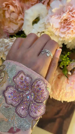 Load and play video in Gallery viewer, Initial Drop Ring (2 letters)